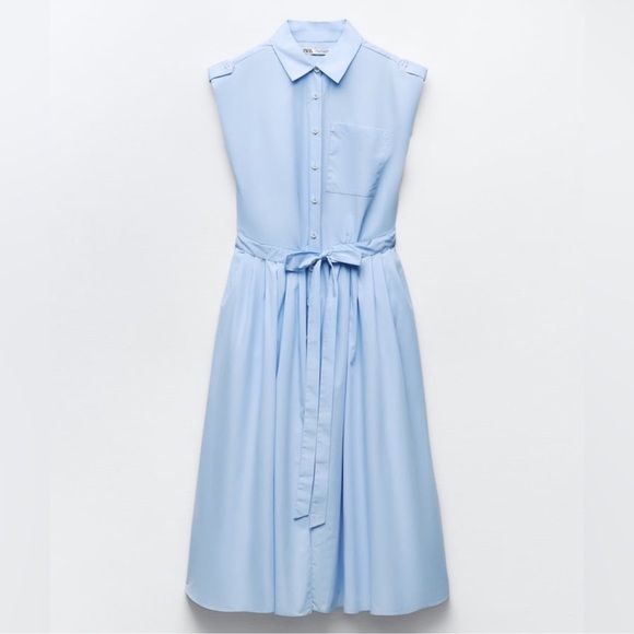 Zara Poplin Dress - Picture 5 of 9